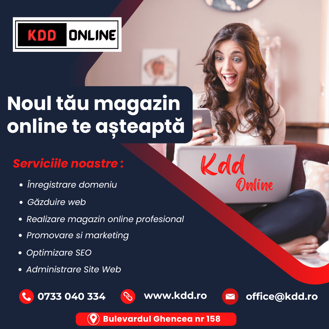 realizare magazin online